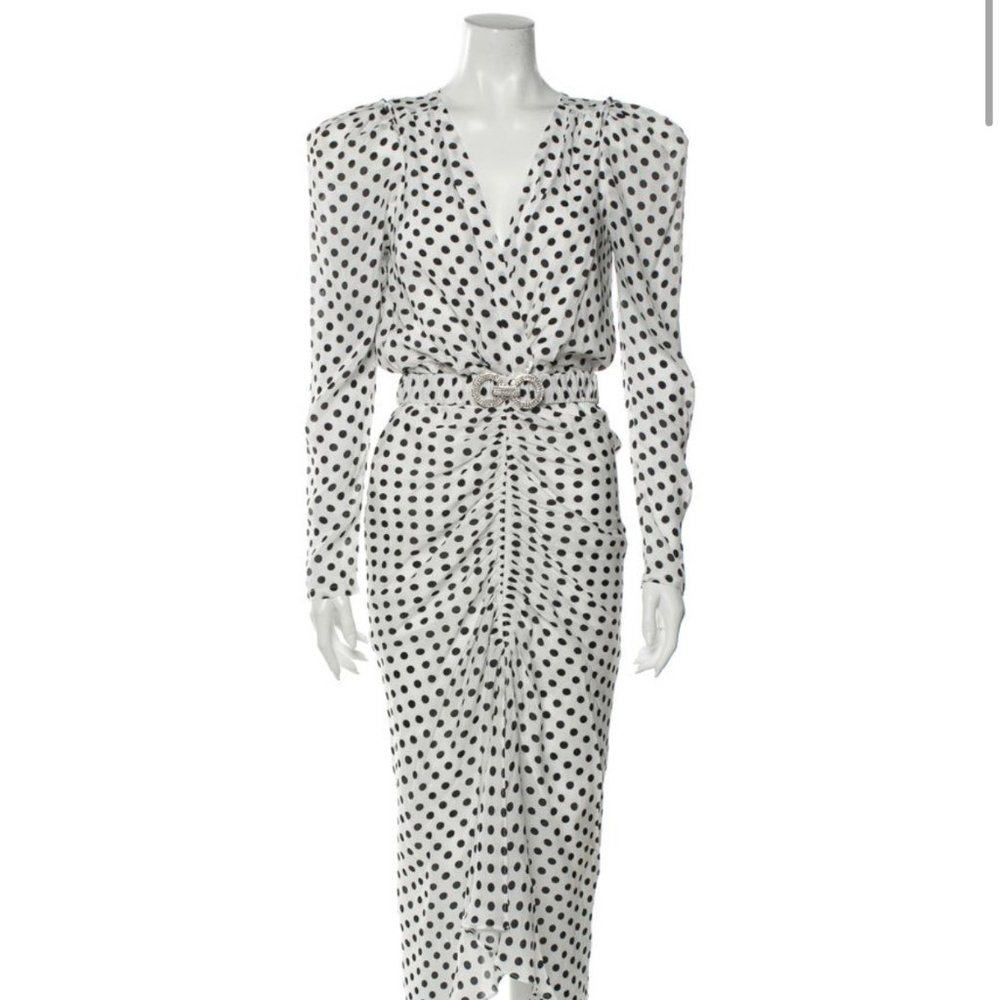 RONNY KOBO Polka Dot Print Dress with Tags! S